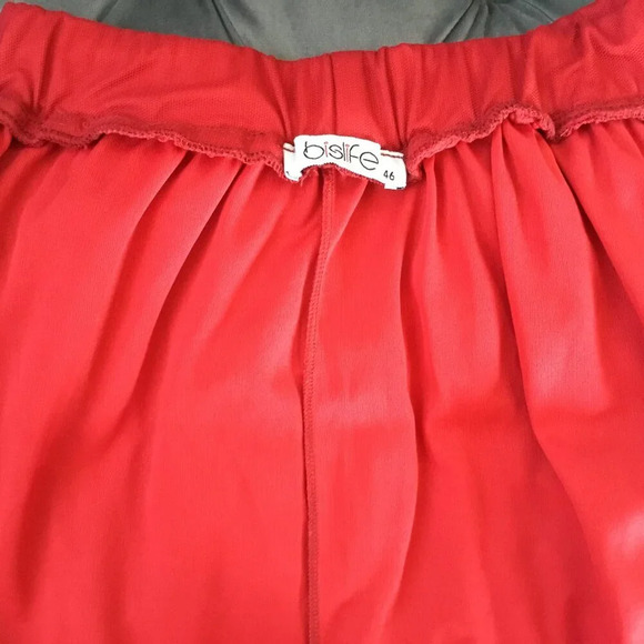 Two-piece Set Jacket and Skirt Red Sz 14  US women Plus - Picture 11 of 12